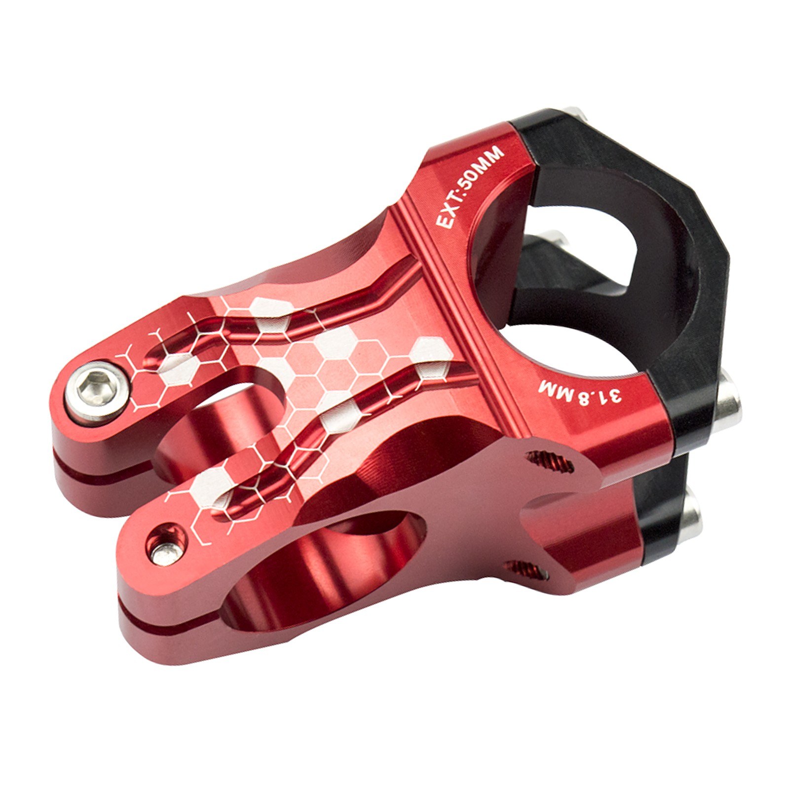Bicycle 31.8mm Stem Bike Short Handlebar Stem Aluminum Alloy Bike