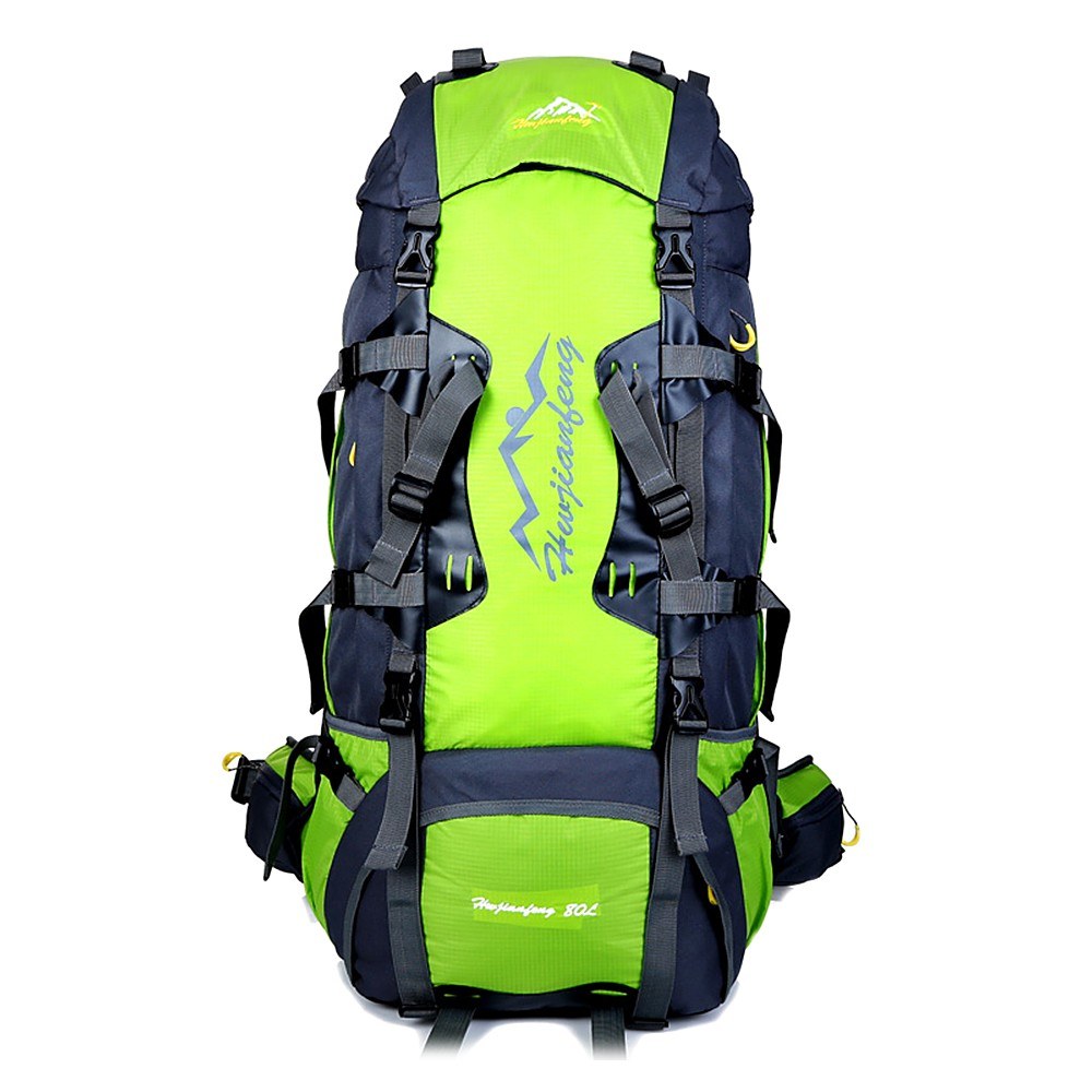 80L Backpack Internal Frame Outdoor Water Resistant Backpack