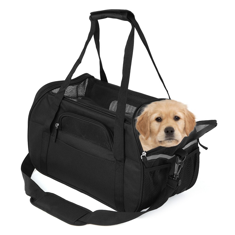 Best Portable Folding Pet Carrier Bag Black S Sale Online Shopping