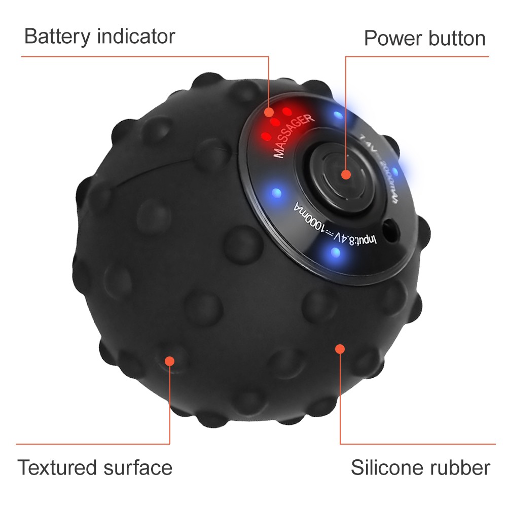 Yoga Gym Massage Ball Relieve Fatigue Roller Rubber Solid Silica Gel Pilates Yoga Gym Massage Ball Relieve Fatigue Roller Rubber Solid Silica Gel Pilates