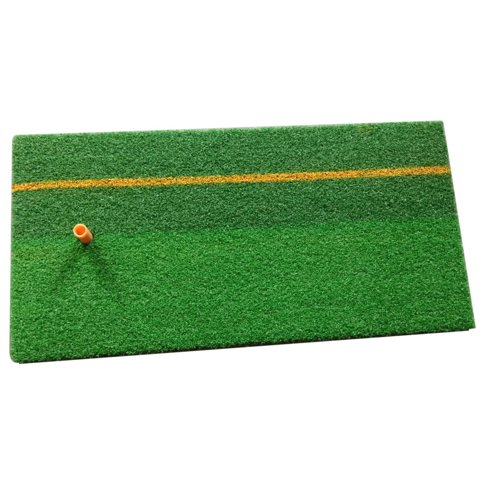 Golf Practice Hitting Mat with Rubber Tee Residential Practice Grass