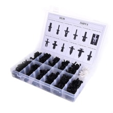 350Pcs Car Body Plastic Push Pin Rivet Fasteners Trim Moulding Clips /& Remover