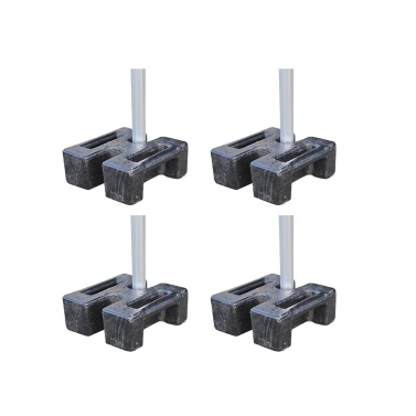 Lot de 4 - Poids de lestage pour tente pliante Pro 30KG