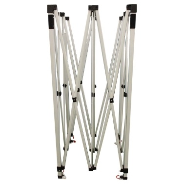 Structure de tente pliante 3x3m acier 32mm 4 pieds carrés