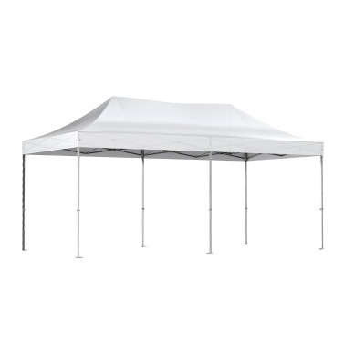 Barnum pliant 3x6m Alu 45 PVC Plus - toit PVC 580g/m² - Structure garantie 5 ans - Blanc