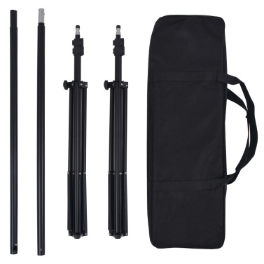  Photo Studio Set with 5 colored backgrounds and adjustable suspension