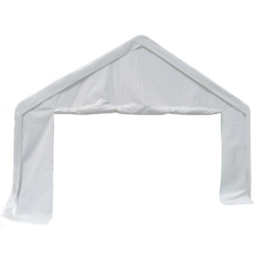 Paire bâches portes 8m, PVC 520g/m² pour chapiteau