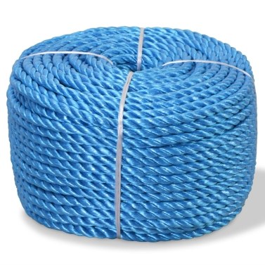 Polypropylene rope 6 mm 200 m Blue