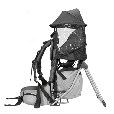 Foldable Baby Carrier Backpack Baby Toddler Holder Foldable Chair with Rainshade Sunshade Bearing Weight 60LB