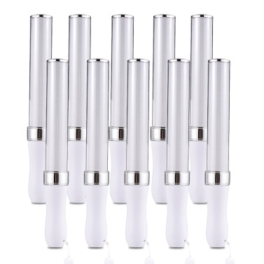 10-Pack LED Glow Stick Party Stick 15-Color Concert Flashing Light
