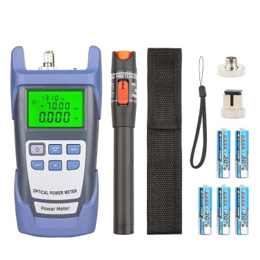Optical Power Meter Handheld 10mW Optical Fiber Tester Type Red Light Visual Fault Locator Fiber Test Pen