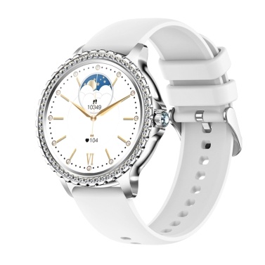 1.32 Inches Smartwatch IP67-Waterproof BT5.0 Intelligent Watch Fitness Tracker Multifunctional Watch Compatible with Android4.4/ iOS7.1