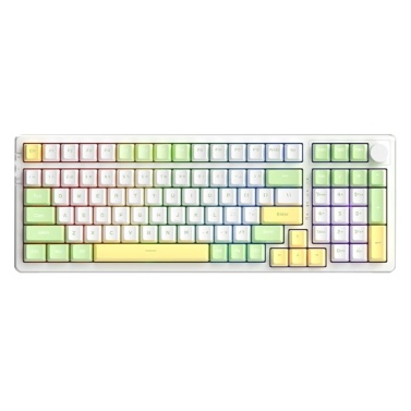 AJAZZ  AK992 Gasket Tri-mode Wireless Keyboard RGB Mechanical Keyboard Gaming Keyboard with All Switches Customized Hot-Swappable BT Mode Wired Mode 2.4GHz Wireless Mode