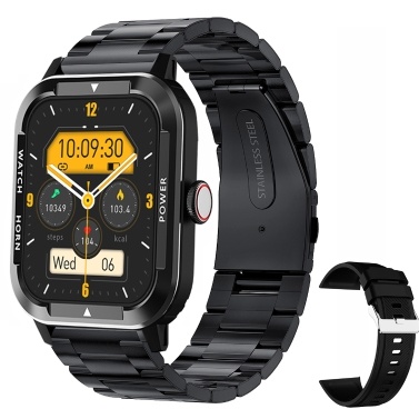 Smartwatch 1.91-inch Large Screen High-clear Display  Comprehensive Health Monitoring  Multi-function Sports Mode  Waterproof IP67  Watch for Men and Women  Blood Pressure Monitor  Glucose Monitor Wat