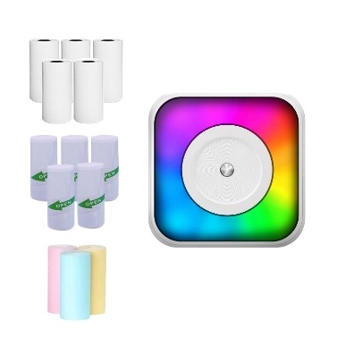 Mini Pocket Printer Convenient Thermal Printer For Students Wireless Printer No Ink Needed