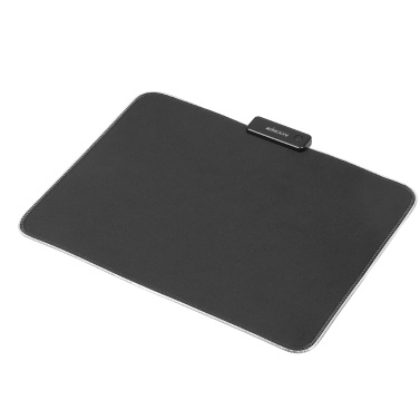 KKmoon 340*245*4mm RGB Soft Gaming Mouse Pad Glowing Mouse Pad Anti-slip Natural Rubber Computer Mousepad with Locking Edge