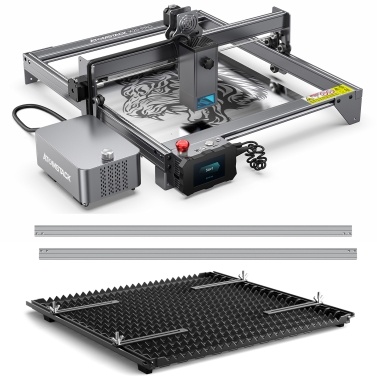 ATOMSTACK X20 Pro 20W Laser Engraver Cutting Machine with Y-axis Extension Kit and 1pcs F3 Protection Panel and Air Assist Accessory