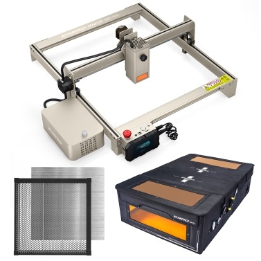 Atomstack Maker S30 Pro 33W Laser Engraver with F30 Pro Air Assist System and 1170x730x310mm FB2 Plus Enclosure and 500x500mm Honeycomb Working Table