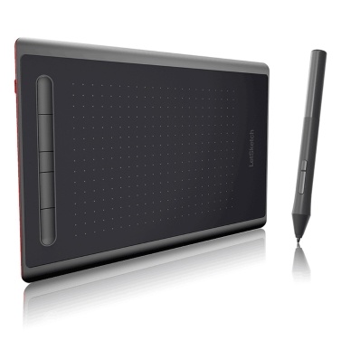 WP9625B Graphics Tablet Drawing Tablet 8192 Levels Pressure Sensitivity 5080LPI Resolution 230PPS Read Speed 2.4G/BT Connection