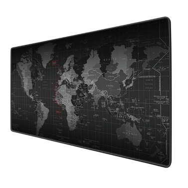 Large Mouse-Pad with World Map Oversized Extended Waterproof Non-slip Keyboard Pad Desk Mat Office Gaming Mouse-Pad 800*300mm