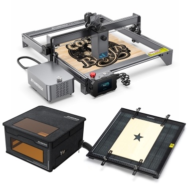 ATOMSTACK X20 Pro 20W Laser Engraver with F2 Honeycomb Working Table and FB2 Foldable Protective Box