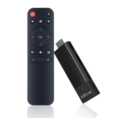 TV Stick for Android 10.0 Smart TV Box Streaming Media Player Streaming Stick 4K Support HDR with Remote Control(1GB RAM + 8GB ROM)