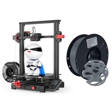 Creality 3D Ender-3 Max Neo Desktop 3D Printer  300x300x320 mm Print Size with Stable Dual Z-axis 4.3'' Color Knob Screen with 3D Printer PLA Filament 1KG 1.75mm High Quality 3D Printing Material  +/-