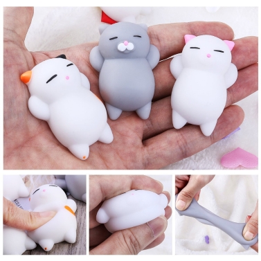 4pcs Chat coloré ado