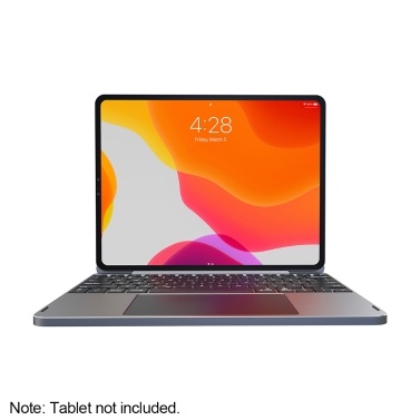 Tablet Smart Control Case Keyboard, Aluminum Alloy Body, Built-in Hall Switch, Energy Efficient Type-C Charging, Long Battery Life, Three-level Backlight, Wide Compatibility For iPad Pro 11'' / 12''