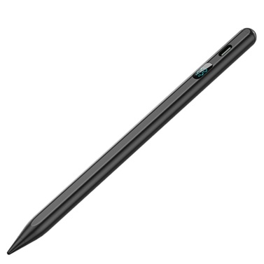 Stylus Universal Capacitive Pen Magnetic Adsorption Smooth Writing and Drawing No Delay Magnetic Design for Easy Storage, with Real-Time Power Display and Replaceable Durable Tip, Compatible with iOS,