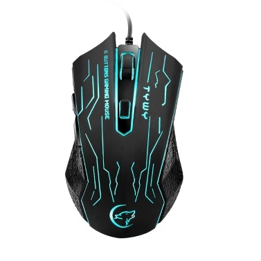 G820 Wired Gaming Mouse 7 Hintergrundbeleuchtung 6 Tasten 3200 Optical DPI