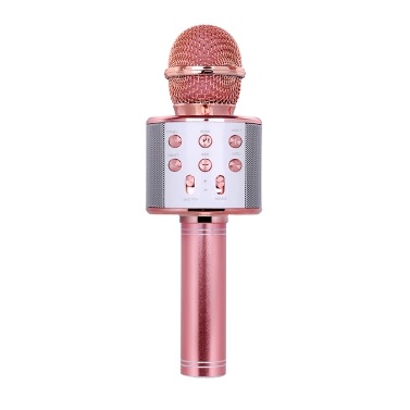 Professional BT Wireless Microphone Karaoke Speaker KTV Music Player Singing Recorder Handheld Microphone