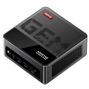 AOOSTAR Mini PC Windows 11PRO 16G DRR5 RAM 512G SSD Mini Desktop Computer AMD Ryzen™ 9 6900HX Processor 8 Cores 16 Threads WIFI6 BT5.2 WIFI6 BT5.2 Dual 2.5G LAN Ports Support 4K@120Hz Display for Offi