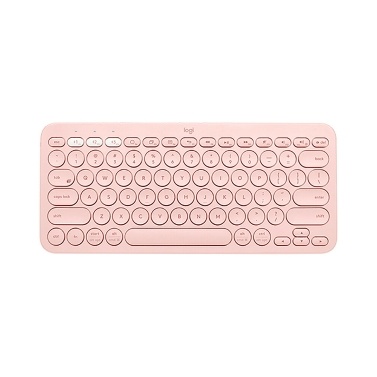 Logitech K380 Wireless Bluetooth 3.0 Keyboard EASY-SWITCH Keyboard Multi-device Connection Multiple Operating Systems Pink