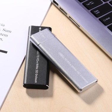 USB3.1 Type-C to M.2 M Key NVMe SSD Box Solid State Drive Housing Case 10Gbps High Speed Hard Drive Disk Enclosure