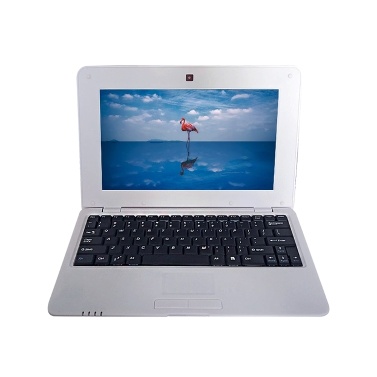 10.1inch Portable Netbook ACTIONS S500 1.5GHz ARM Cortex-A9/Android 5.1/1G+8G/1024*600 Silver EU Plug
