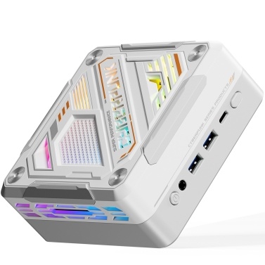 Mini PC Windows 11PRO 32G DRR5 RAM 1T SSD Mini Desktop Computer AMD Ryzen 7840HS Processor 8 Cores 16 Threads WIFI6 BT5.2 USB4 Support 4K Triple Screen Display for Office, Conference, Movie, Games