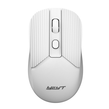 YWYT G862 2.4G Wireless Mouse 3-gear Adjustable DPI Ergonomic Design Plug and Play for Desktop Computer Laptop White