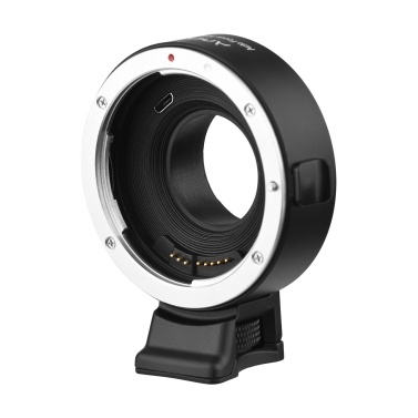 Andoer EF-FX II Lens Mount Adapter Ring Auto Focus Anti-Shake Aluminum Alloy with Tripod Mount