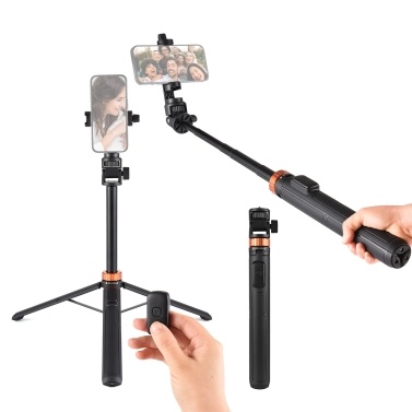KINGJOY M080 70in Extendable Selfie Stick Tripod Handheld Photography Bracket Desktop Tripod Stand