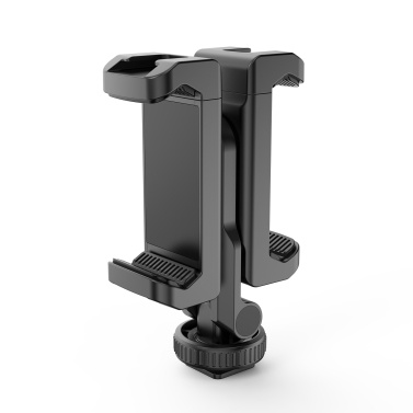 ST-60S PRO Portable Phone Tripod Mount with Dual Phone Holders Rotatable Phone Clamp