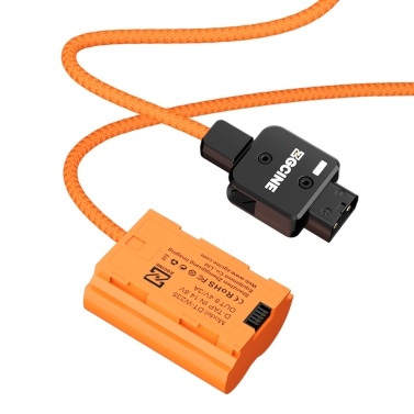 ZGCINE NP-W235 Dummy Battery with D-Tap Connector Power Cable 60cm Long D-Tap to NP-W235 Dummy Battery Replacement for Fujifilm GFX100 II/ GFX100S/ GFX50S II/ X-H2S/ X-H2/ X-T5/ X-T4/ X-S20 Cameras