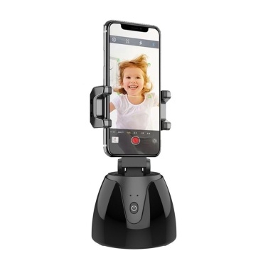 360° Object Tracking Holder Selfie Stick 360° Rotation Auto Face Object Tracking Release Your Hands Wireless BT Connection for all phones Intelligent Camera AI Composition for 1/4in Screw