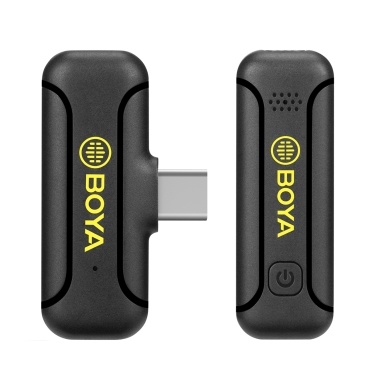 BOYA BY-WM3T2-U1 One-Trigger-One Mini 2.4G Wireless Microphone System Lapel Clip-on Microphones