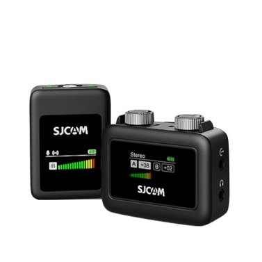 SJCAM M1 Wireless Microphone System with 1 Receiver and 1 Microphone