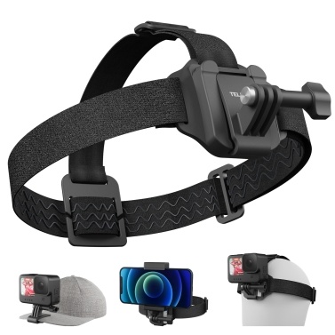 TELESIN QHM-001 2-in-1 Headband for Action Camera