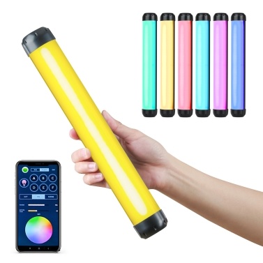 Weeylite K21 Portable RGB Light Stick LED Tube Light Wand 8W Photography Fill Light