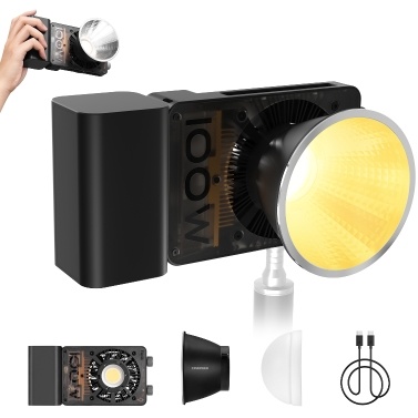 ZHIYUN CINEPEER CX100 COB Video Light 100W Portable Photography Fill Light Portable LED Video Light