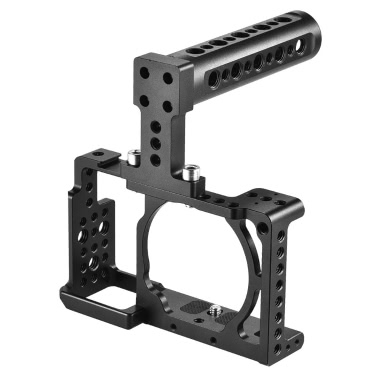Andoer Protective Video Camera Cage + Top Handle Kit