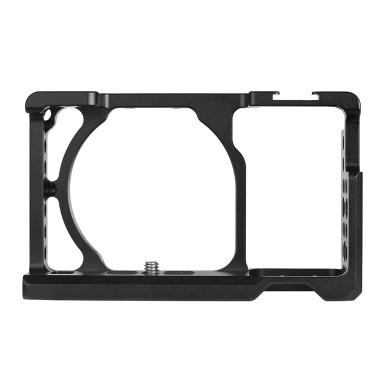 Andoer Protective Aluminum Alloy Video Camera Cage Stabilizer Protector with Cable Clamp for Sony A6000 A6300 A6500 NEX7 ILDC to Mount Microphone Monitor Tripod Lighting Accessories